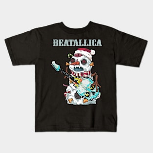 BEATALLICA BAND XMAS Kids T-Shirt